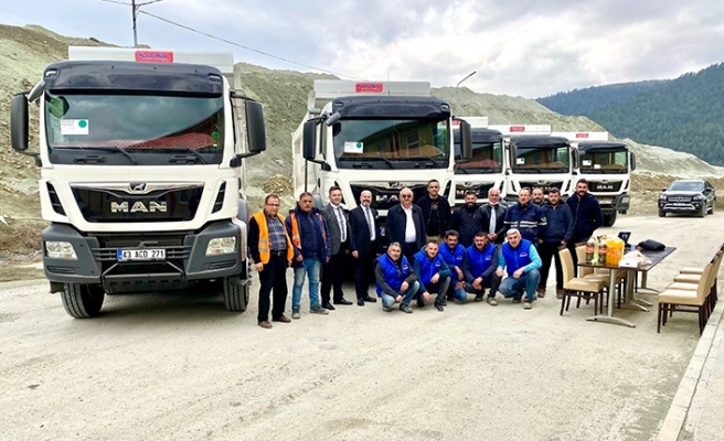 Ünaldı Madencilik’in tercihi “MAN” oldu