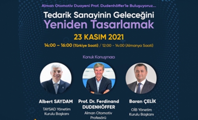 Profesör Dudenhöffer,  tedarik sanayini geleceğini anlatacak