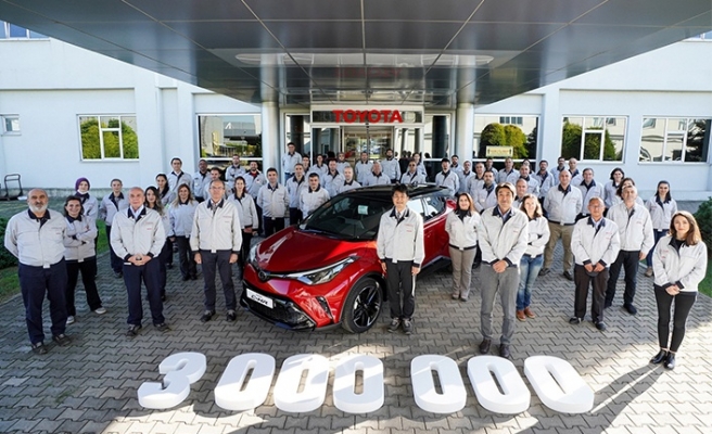 Toyota Türkiye  3 milyonuncu aracını üretti