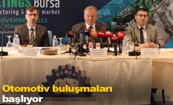 Otomotiv buluşmaları 8 kasım salı günü başlıyor